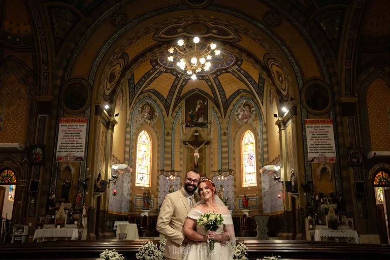 Casamento na Paroquia de São Pedro – Marina e Pedro